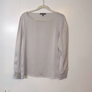 Banana Republic gray blouse